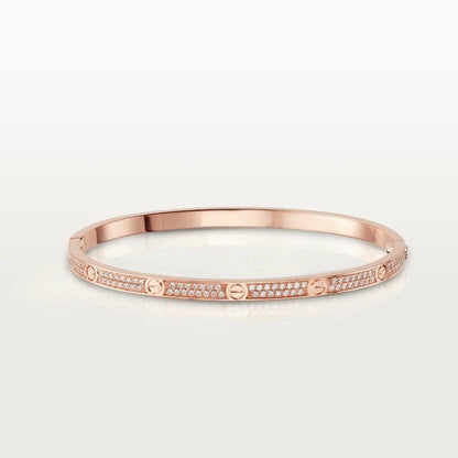 [Lira Jewelry]LOVE BRACELET 3.65MM DIAMOND-PAVED