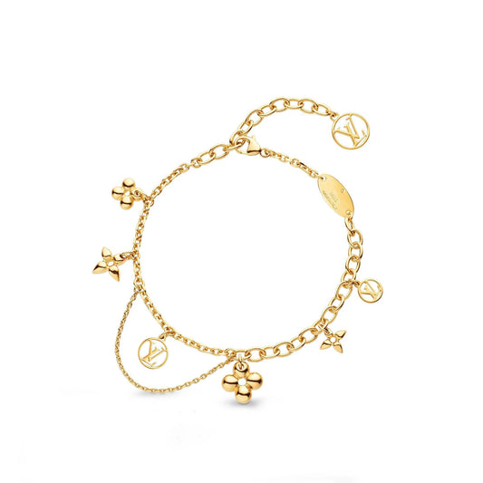 [Lira Jewelry]BLOOMING PINK GOLD MOP BRACELET