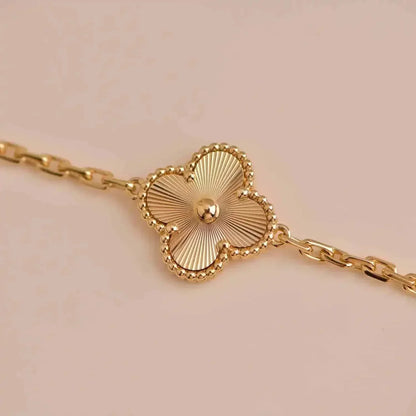[Lira Jewelry] CLOVER 5 MOTIF LASER BRACELET COLLECTION