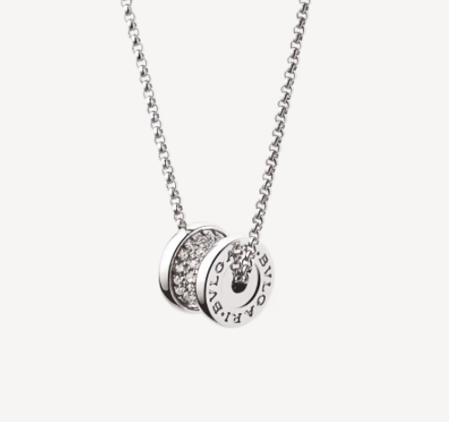 [Lira Jewelry]ZERO 1 SILVER DIAMOND NECKLACE