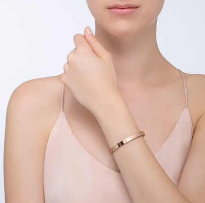 [Lira Jewelry]LOVE BRACELET 6.1MM 4 DIAMONDS