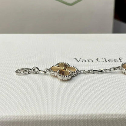 [Lira Jewelry] CLOVER 5 MOTIF LASER BRACELET COLLECTION