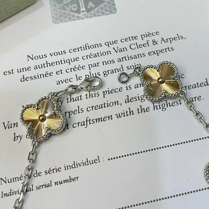 [Lira Jewelry] CLOVER 5 MOTIF LASER BRACELET COLLECTION
