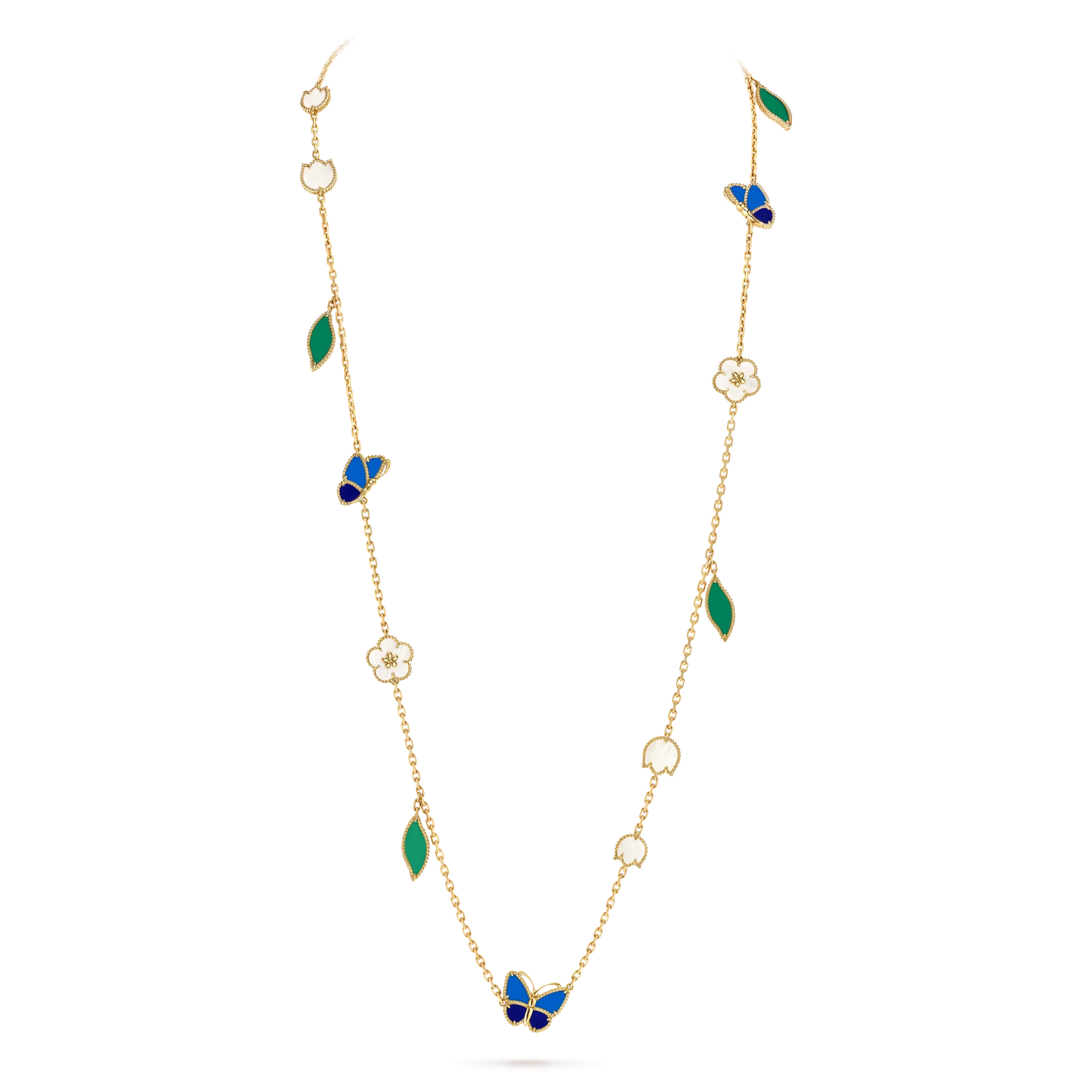 [Lira Jewelry] 26 NEW CLOVER 15 MOTIFS LUCKY NECKLACE