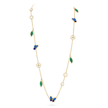 [Lira Jewelry] 26 NEW CLOVER 15 MOTIFS LUCKY NECKLACE