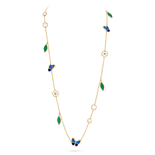 [Lira Jewelry] 26 NEW CLOVER 15 MOTIFS LUCKY NECKLACE