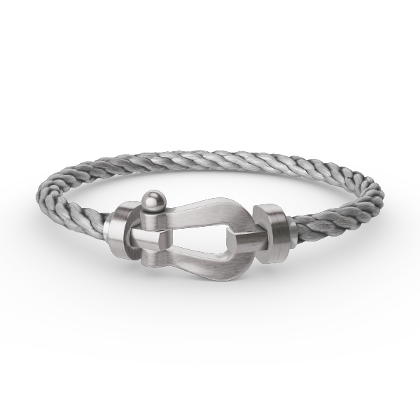 [Lira Jewelry]FORCE LARGE HORSESHOE NO DIAMOND BRACELET SILVER