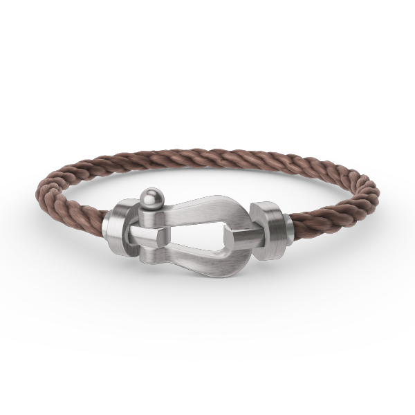 [Lira Jewelry]FORCE LARGE HORSESHOE NO DIAMOND BRACELET SILVER
