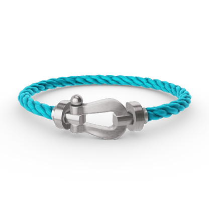 [Lira Jewelry]FORCE LARGE HORSESHOE NO DIAMOND BRACELET SILVER