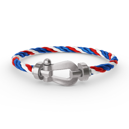 [Lira Jewelry]FORCE LARGE HORSESHOE NO DIAMOND BRACELET SILVER