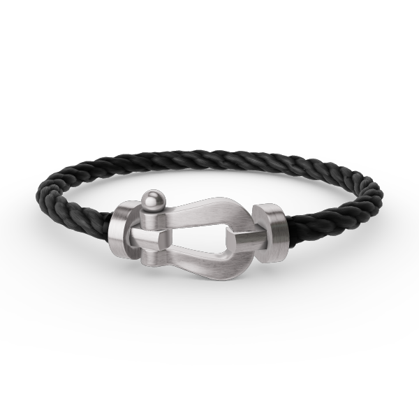 [Lira Jewelry]FORCE LARGE HORSESHOE NO DIAMOND BRACELET SILVER