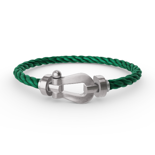 [Lira Jewelry]FORCE LARGE HORSESHOE NO DIAMOND BRACELET SILVER
