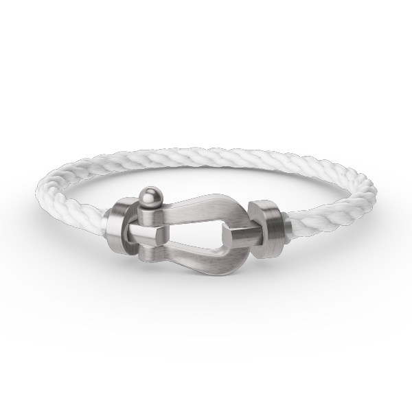 [Lira Jewelry]FORCE LARGE HORSESHOE NO DIAMOND BRACELET SILVER